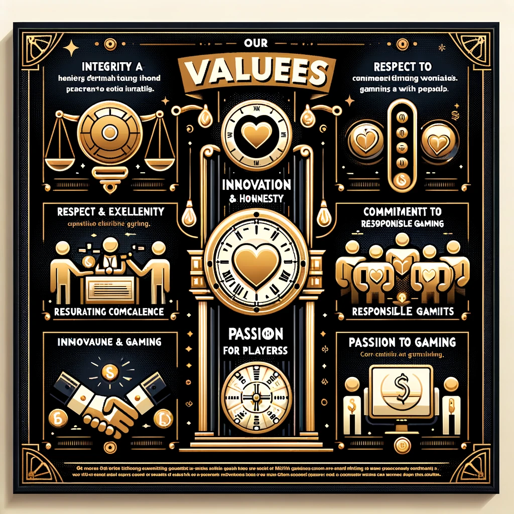 Infografia sobre os nossos valores
